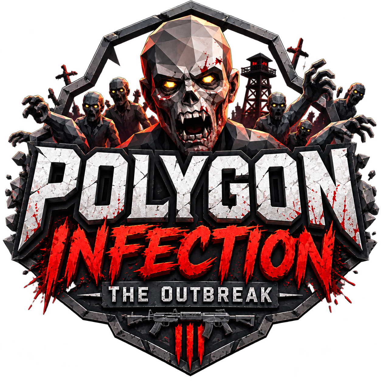 Polygon Infection: The Outbreak Logo